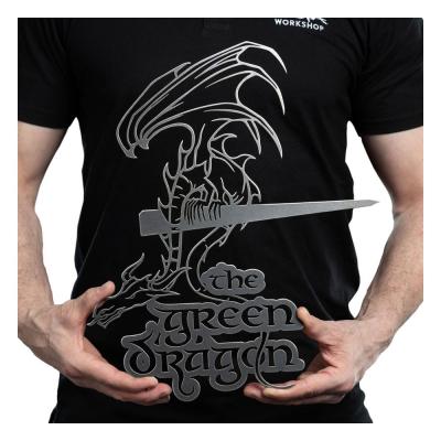 El Señor de los Anillos Metalbird The Green Dragon 38 cm