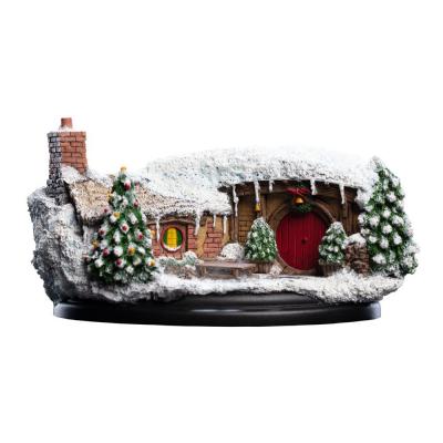 El Hobbit Un Viaje inesperado Estatua Calle de Bolsón de Tirada 35 Christmas Edition 7 cm