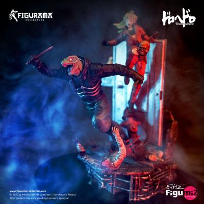 Dorohedoro Diorama Elite FigumiZ 1/8 Caiman & Nikaido 37 cm