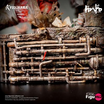 Dorohedoro Diorama Elite FigumiZ 1/8 Caiman & Nikaido 37 cm