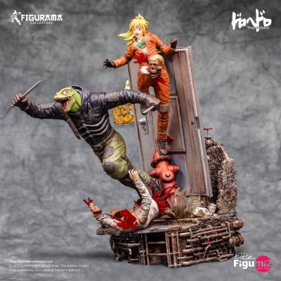 Dorohedoro Diorama Elite FigumiZ 1/8 Caiman & Nikaido 37 cm
