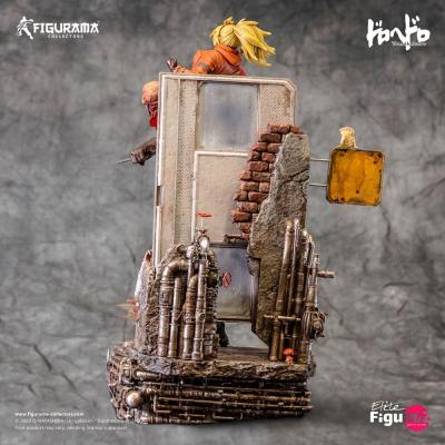 Dorohedoro Diorama Elite FigumiZ 1/8 Caiman & Nikaido 37 cm