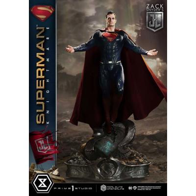 Zack Snyder's Justice League Estatua Real Elite Masterline Series 1/3 Superman Knightmare Color Edition 95 cm