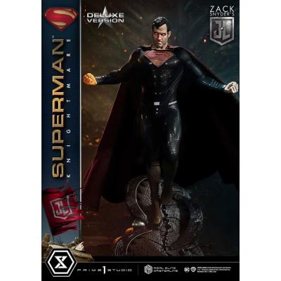 Zack Snyder's Justice League Estatua Real Elite Masterline Series 1/3 Superman Knightmare Color Edition Deluxe Ver. 95 cm