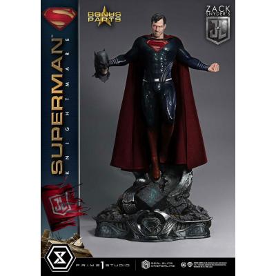 Zack Snyder's Justice League Estatua Real Elite Masterline Series 1/3 Superman Knightmare Color Edition Deluxe Bonus Ver. 95 cm