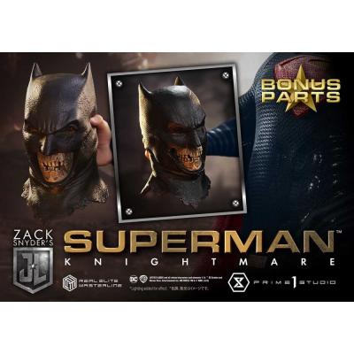 Zack Snyder's Justice League Estatua Real Elite Masterline Series 1/3 Superman Knightmare Color Edition Deluxe Bonus Ver. 95 cm
