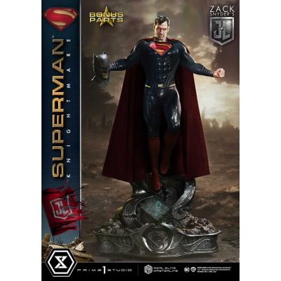 Zack Snyder's Justice League Estatua Real Elite Masterline Series 1/3 Superman Knightmare Color Edition Deluxe Bonus Ver. 95 cm
