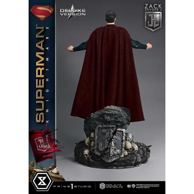 Zack Snyder's Justice League Estatua Real Elite Masterline Series 1/3 Superman Knightmare Color Edition Deluxe Bonus Ver. 95 cm