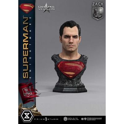 Zack Snyder's Justice League Estatua Real Elite Masterline Series 1/3 Superman Knightmare Color Edition Deluxe Bonus Ver. 95 cm