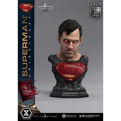 Zack Snyder's Justice League Estatua Real Elite Masterline Series 1/3 Superman Knightmare Color Edition Deluxe Bonus Ver. 95 cm