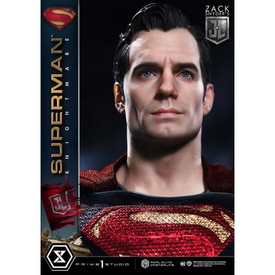 Zack Snyder's Justice League Estatua Real Elite Masterline Series 1/3 Superman Knightmare Color Edition Deluxe Bonus Ver. 95 cm