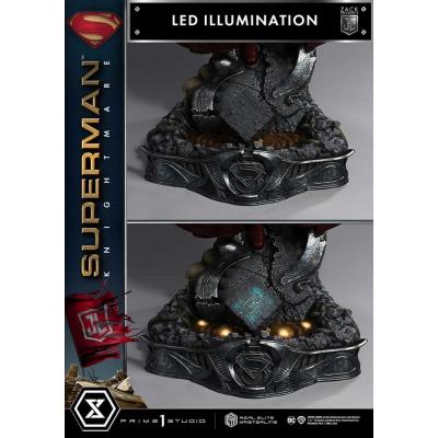 Zack Snyder's Justice League Estatua Real Elite Masterline Series 1/3 Superman Knightmare Color Edition Deluxe Bonus Ver. 95 cm