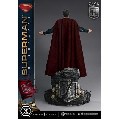 Zack Snyder's Justice League Estatua Real Elite Masterline Series 1/3 Superman Knightmare Color Edition Deluxe Bonus Ver. 95 cm