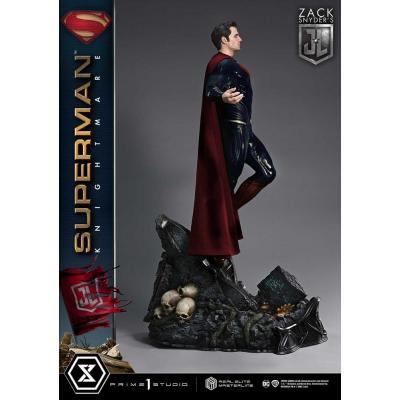 Zack Snyder's Justice League Estatua Real Elite Masterline Series 1/3 Superman Knightmare Color Edition Deluxe Bonus Ver. 95 cm