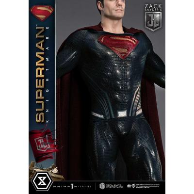 Zack Snyder's Justice League Estatua Real Elite Masterline Series 1/3 Superman Knightmare Color Edition Deluxe Bonus Ver. 95 cm