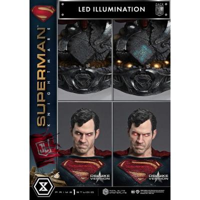 Zack Snyder's Justice League Estatua Real Elite Masterline Series 1/3 Superman Knightmare Color Edition Deluxe Bonus Ver. 95 cm