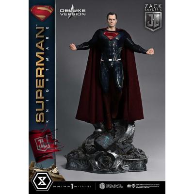 Zack Snyder's Justice League Estatua Real Elite Masterline Series 1/3 Superman Knightmare Color Edition Deluxe Bonus Ver. 95 cm