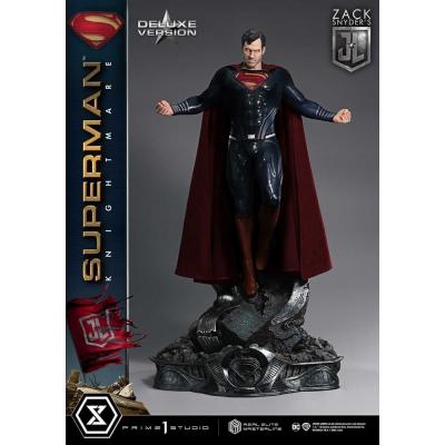 Zack Snyder's Justice League Estatua Real Elite Masterline Series 1/3 Superman Knightmare Color Edition Deluxe Bonus Ver. 95 cm