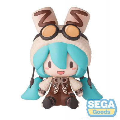 Character Vocal Series 01: Hatsune Miku Figura Fuwa Petit Chibi PVC Hatsune Miku Marshmallow Hot Cocoa 10 cm