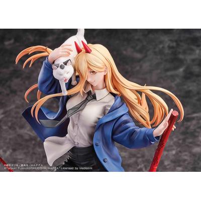 Chainsaw Man Estatua 1/7 Power & Meowy 28 cm