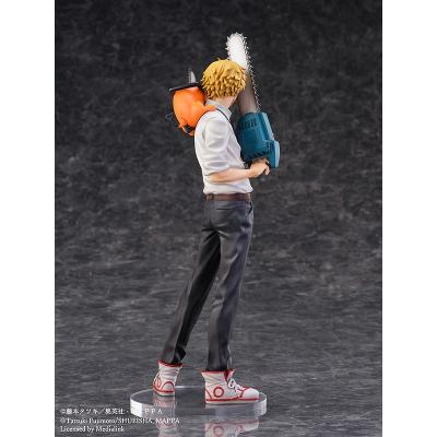 Chainsaw Man Estatua S-Fire PVC 1/7 Denji & Pochita 24 cm