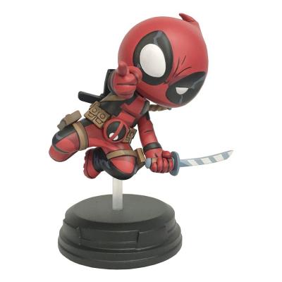Marvel Animated Estatua Deadpool (Jumping) 18 cm