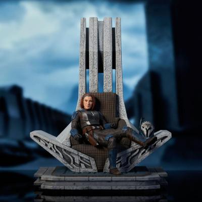 Star Wars: The Mandalorian Estatua Premier Collection 1/7 Bo-Katan Kryze on Throne 35 cm