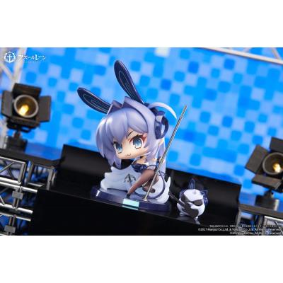 Azur Lane Estatua PVC Deformed JUUs Time Chibi New Jersey 8 cm