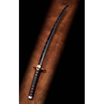 Demon Slayer: Kimetsu no Yaiba Réplica Proplica 1/1 Espada Nichirin (Tanjiro Kamado) Kyojuro Rengoku´s Sword Gueard Ver. 88 cm