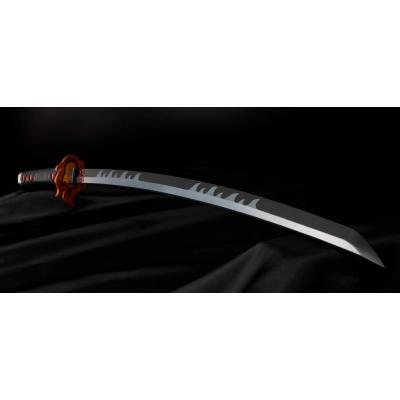 Demon Slayer: Kimetsu no Yaiba Réplica Proplica 1/1 Espada Nichirin (Tanjiro Kamado) Kyojuro Rengoku´s Sword Gueard Ver. 88 cm