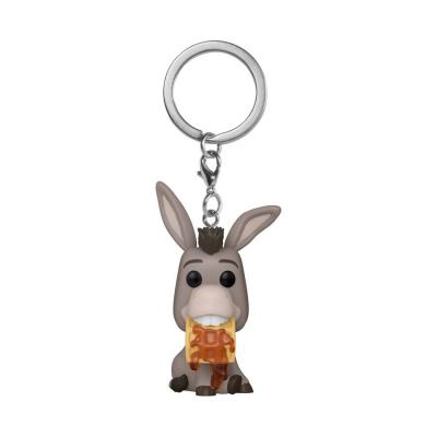 Shrek 30th Llaveros Pocket POP! Vinyl Donkey 4 cm Expositor (12)