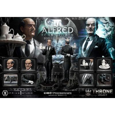 DC Comics Estatua Throne Legacy Series Alfred Pennyworth (Batman Comics) Bonus Version 57 cm