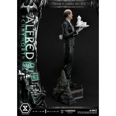 DC Comics Estatua Throne Legacy Series Alfred Pennyworth (Batman Comics) Bonus Version 57 cm