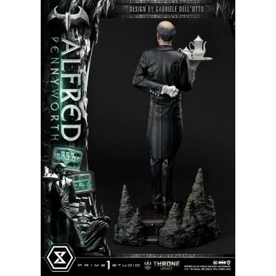 DC Comics Estatua Throne Legacy Series Alfred Pennyworth (Batman Comics) Bonus Version 57 cm