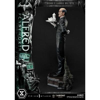 DC Comics Estatua Throne Legacy Series Alfred Pennyworth (Batman Comics) Bonus Version 57 cm