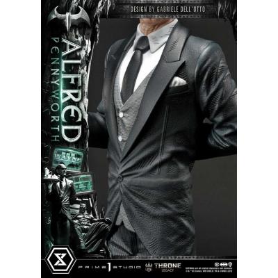 DC Comics Estatua Throne Legacy Series Alfred Pennyworth (Batman Comics) Bonus Version 57 cm