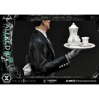 DC Comics Estatua Throne Legacy Series Alfred Pennyworth (Batman Comics) Bonus Version 57 cm