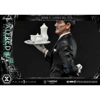 DC Comics Estatua Throne Legacy Series Alfred Pennyworth (Batman Comics) Bonus Version 57 cm