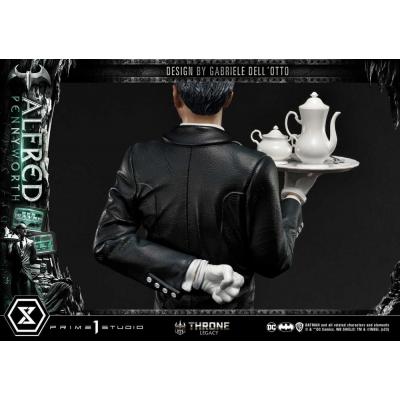 DC Comics Estatua Throne Legacy Series Alfred Pennyworth (Batman Comics) Bonus Version 57 cm