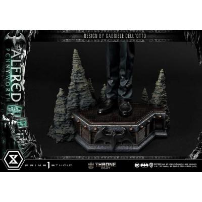 DC Comics Estatua Throne Legacy Series Alfred Pennyworth (Batman Comics) Bonus Version 57 cm