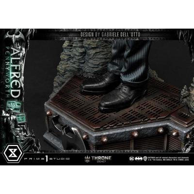 DC Comics Estatua Throne Legacy Series Alfred Pennyworth (Batman Comics) Bonus Version 57 cm