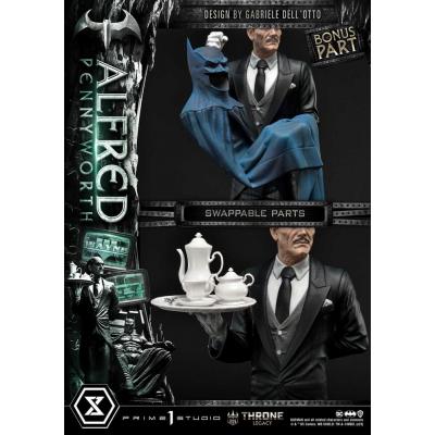 DC Comics Estatua Throne Legacy Series Alfred Pennyworth (Batman Comics) Bonus Version 57 cm