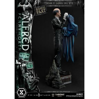 DC Comics Estatua Throne Legacy Series Alfred Pennyworth (Batman Comics) Bonus Version 57 cm
