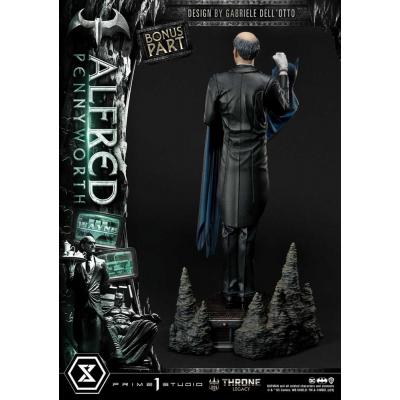 DC Comics Estatua Throne Legacy Series Alfred Pennyworth (Batman Comics) Bonus Version 57 cm