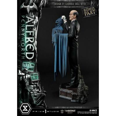DC Comics Estatua Throne Legacy Series Alfred Pennyworth (Batman Comics) Bonus Version 57 cm