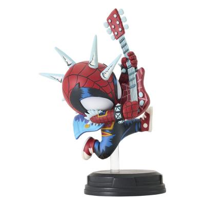 Marvel Animated Estatua Spider-Punk 13 cm
