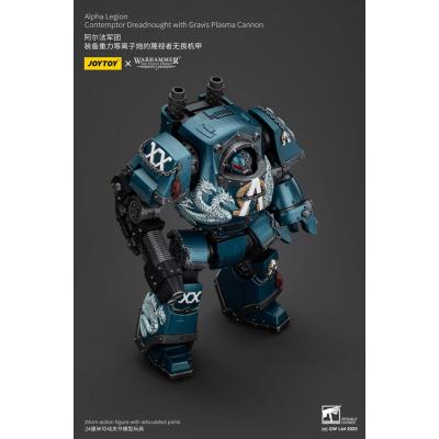 Warhammer The Horus Heresy Figura Alpha Legion Contemptor Dreadnought with Gravis Plasma Cannon 25 cm