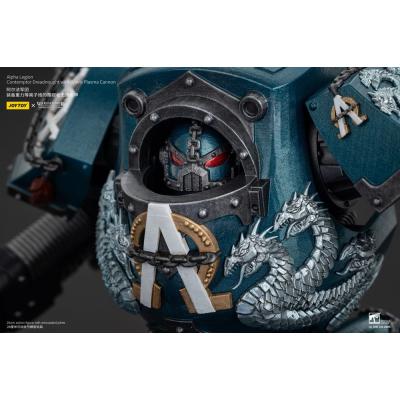 Warhammer The Horus Heresy Figura Alpha Legion Contemptor Dreadnought with Gravis Plasma Cannon 25 cm