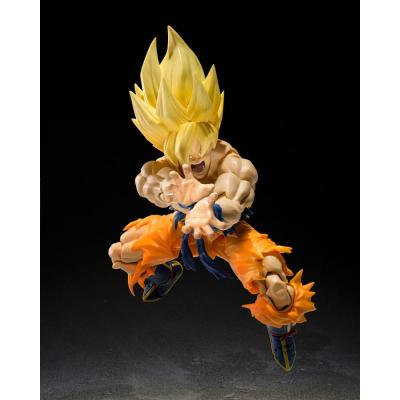 Dragon Ball Figura S.H. Figuarts Super Saiyan Son Goku Legendary Super Saiyan (Best Selection) 15 cm