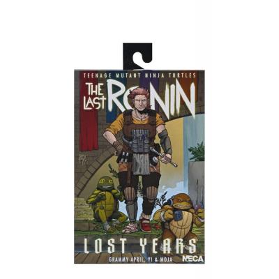 Tortugas Ninja (The Last Ronin The Lost Years) Figura Synja Grammy April with Baby Yi & Moja 18 cm